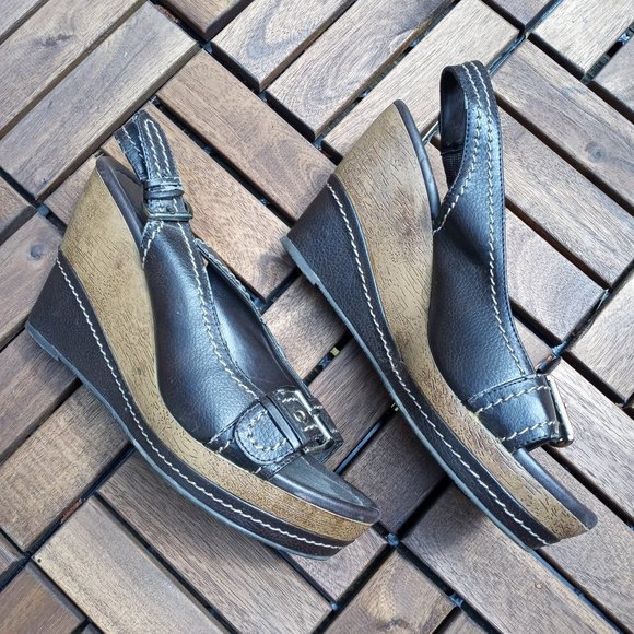 Shoes Wedges Platform Sandals - Picture 12 of 12